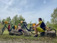 Radpause Familie Donauradweg