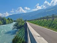 The Adige cycle path