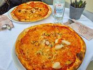 Leckere italienische Pizza