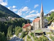 Wonderful view of Bad Gastein with a magnificent mountain panorama