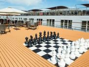 Sonnendeck der MS Princess Katharina Sonnendeck der MS Princess Katharina