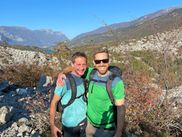 Christian and Mike in the Sarca Valley