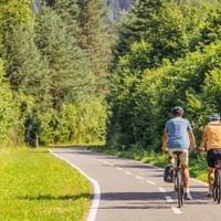 Radfahrer in Rumaenien