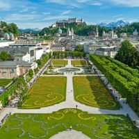 Mirabell Gardens in Salzburg