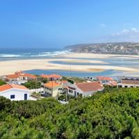 View over Praia do bom sucesso