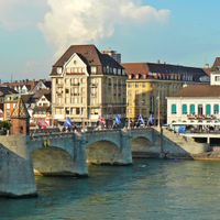 The Middle Bridge in Basel