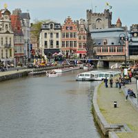 The historic centre of Ghent