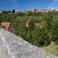 Radpause bei Rothenburg ob der Tauber