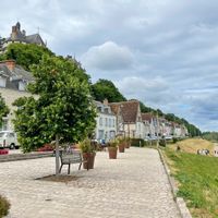 The village of Chaumont-sur-Loire
