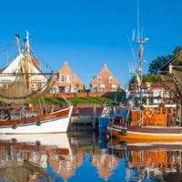 Greetsiel Krummhoern kleiner Hafen