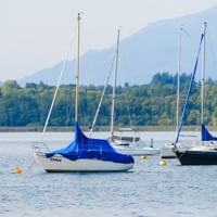 Boote auf demChiemsee
