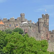 Blick auf die Burg Reichenstein