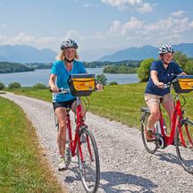 Radfahrer unterwegs auf der Allgäuer Sternfahrt