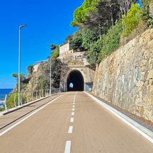 Radstrecke von Imperia nach Sanremo