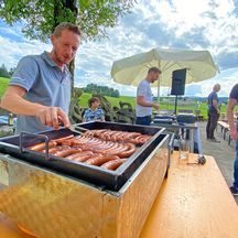 Grillen beim Sommerfest 2021