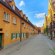 Straße in Augsburg