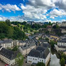 Ausblick auf Luxemburg