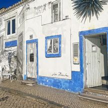 A painted house in Ericeira