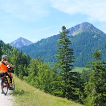 Radtour durch die Alpentäler im schönen Allgäu