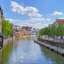 River Mechelen through Flanders