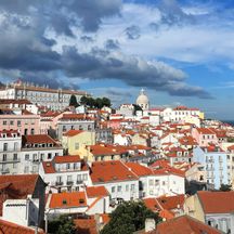 City panorama Lisbon