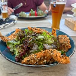 Backhendlsalat