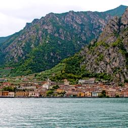 View at the shore of Lake Garda