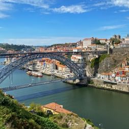 Dom Luis bridge in Porto