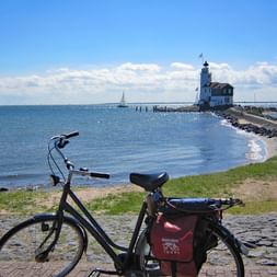 Fahrrad am Wattenmeer