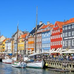 Old harbour in Copenhagen