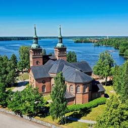 The church of Tyrvää