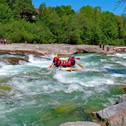 River rafting on the Isar