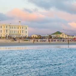 Norderney beach promenade
