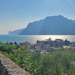 The glittering Lake Garda
