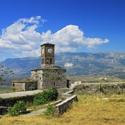 Castle walls Gjirokastra