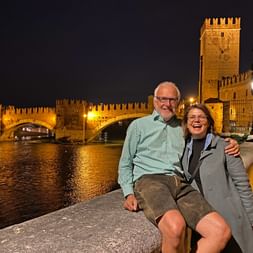 Two friends in Verona