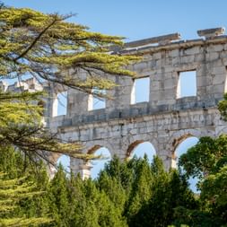 Das Coloseum von Pula
