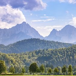 Gebirgsblick im Schwangau