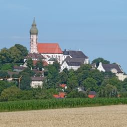 View at Andechs monastery