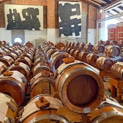 Balsamic vinegar barrels