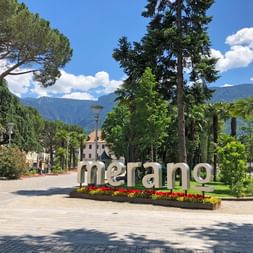 Merano Schriftzug