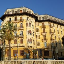 Magnificent buildings in San Remo