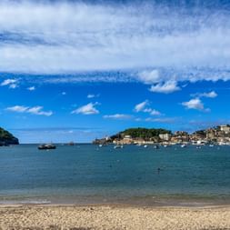 Sandstrand in Soller