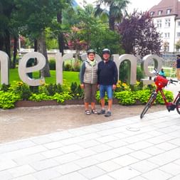 Eurobike travel feedback winner Lange family in Merano