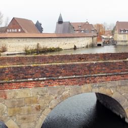 Brick bridge in Münster