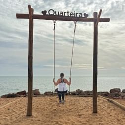 Swing on the beach