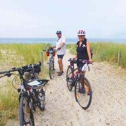 The Handschuh family on their Baltic Sea cycling trip
