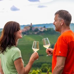 Wine enjoyment in Piedmont