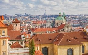 Panoramablick über Prag