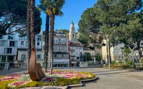 The Passer Promenade in Merano The Passer Promenade in Merano